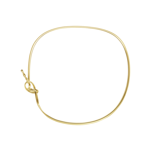 Neckring Forget Me Not 18 K Yellow Gold