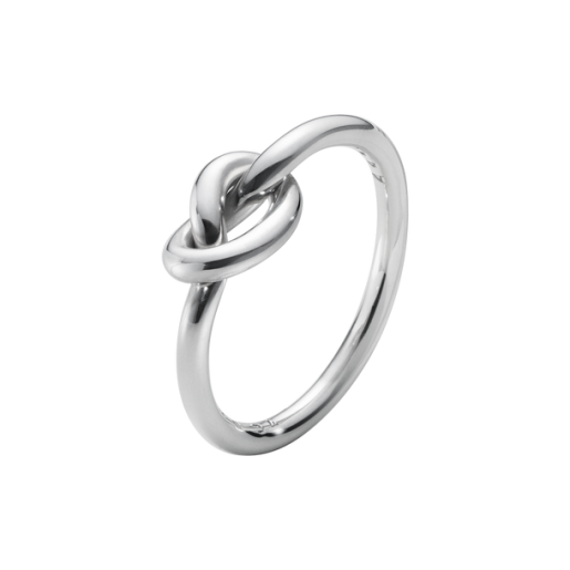 LOVE KNOT RING - STERLING SILVER